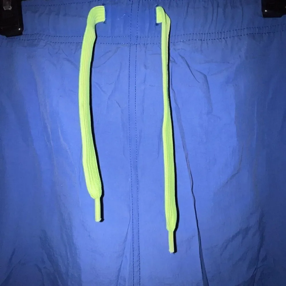 Polo By Ralph Lauren Swim‎ Trunks Shorts Mens Sz L Royal Blue Cargo Pocket Lined